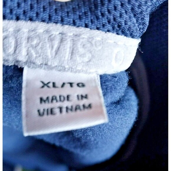 Mens' Orvis Bonded Mesh Full Zip Jacket - Gray & Blue XL - Picture 6 of 7